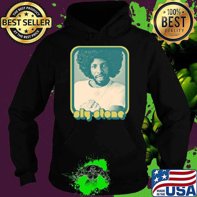 Sly & The Family Stone Retro 70s American Rock Band San Francisco California T-Shirt Hoodie Sly & The Family Stone Retro 70s American Rock Band San Francisco California T-Shirt Hoodie
