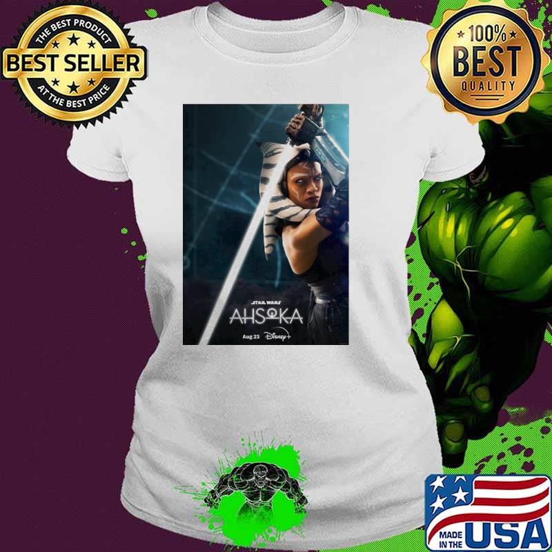 Star Wars Movie Ahsoka poster s Ladies tee Star Wars Movie Ahsoka poster s Ladies tee