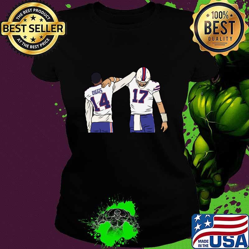 Stefon Diggs and Josh Allen Celebration T-Shirt