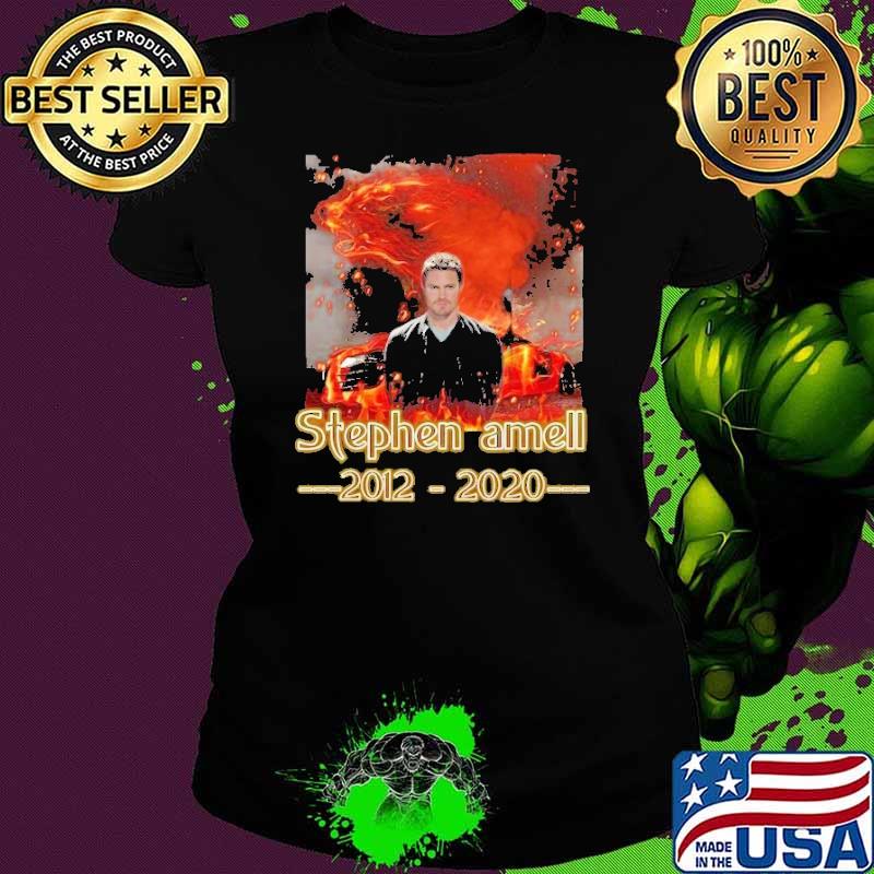 Stephen amell 2012 2022 fire shirt