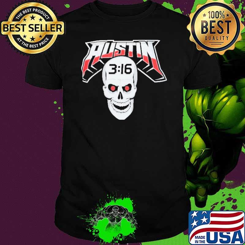 Stone Cold Steve Austin Ripple Junction 3 16 Skull Shirt Unisex Stone Cold Steve Austin Ripple Junction 3 16 Skull Shirt Unisex