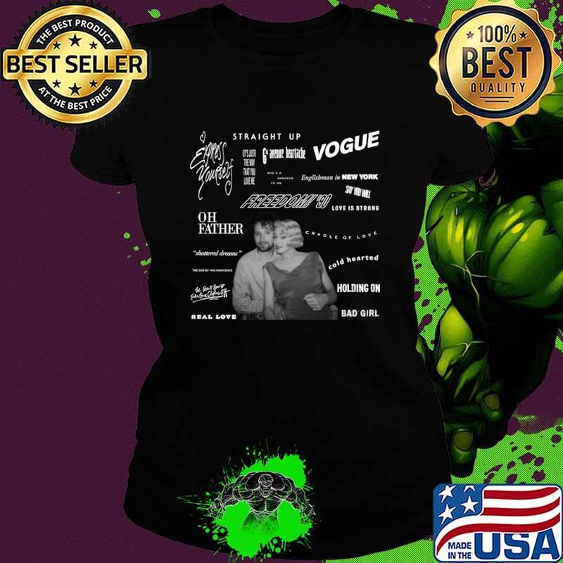 Straight Up Vogue Freedom David Fincher Music Video Director T-Shirt