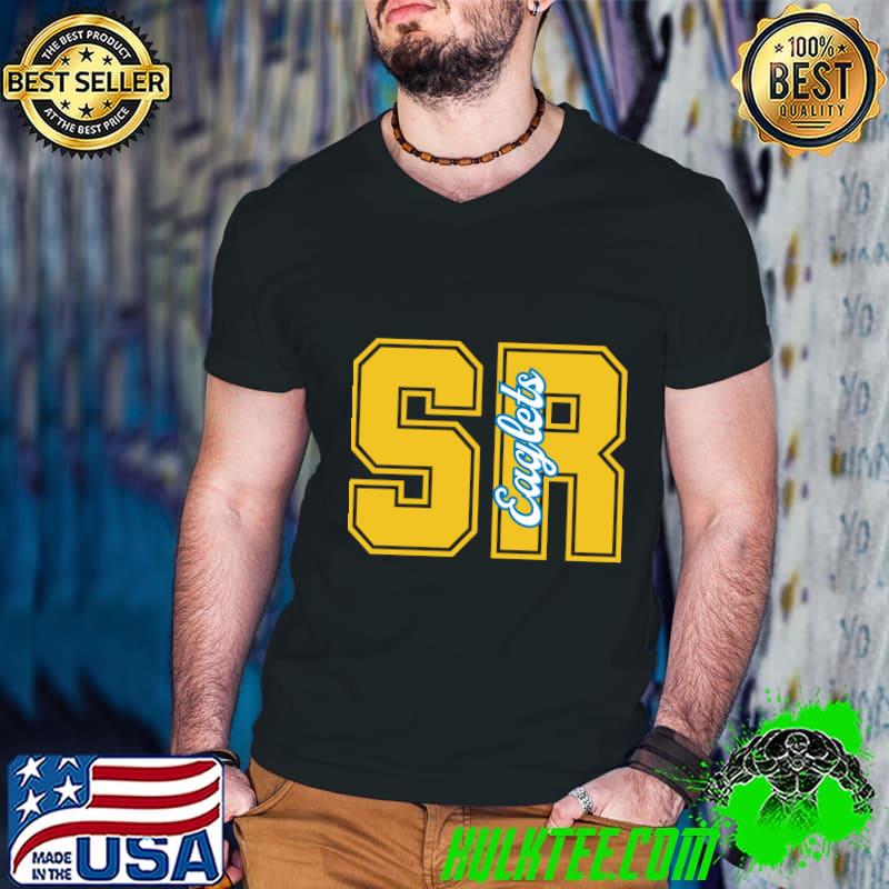 SunRidge Eaglets Collegiate Lettering Yellow T-Shirt SunRidge Eaglets Collegiate Lettering Yellow T-Shirt