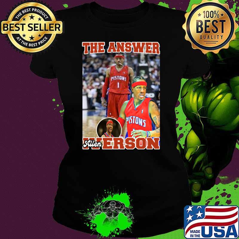 The Answer Basketball Allen Iverson Signature T-Shirt