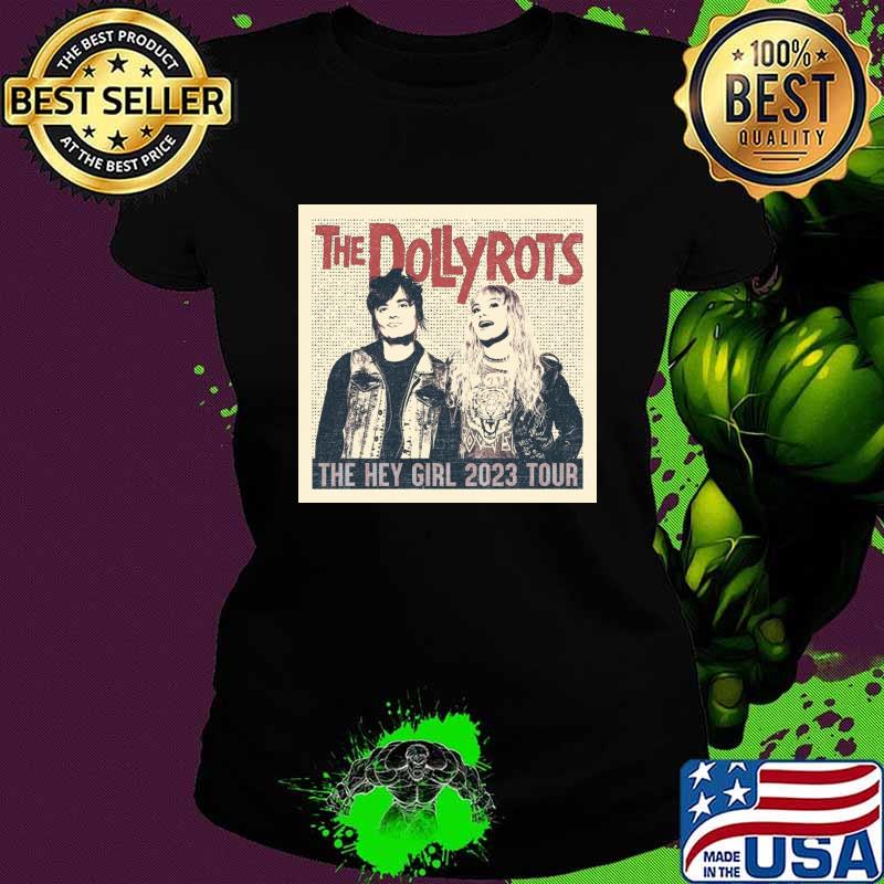 The Dollyrots The Hey Girl 2023 Tour Music Band Rock Retro T-Shirt