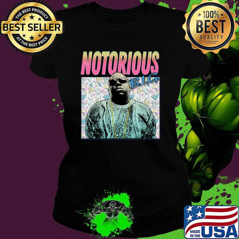 The Notorious B.I.G. Christopher George Latore Wallace Rapper T-Shirt The Notorious B.I.G. Christopher George Latore Wallace Rapper T-Shirt