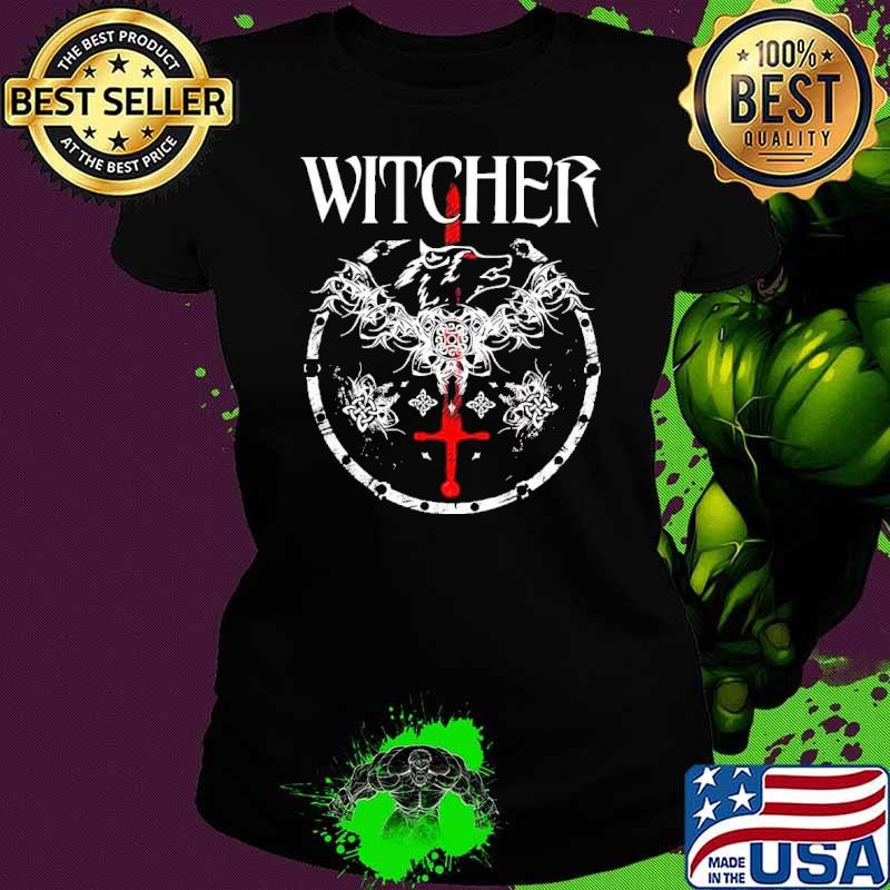 The Witcher 3 Warrior Wolf Witchers shirt