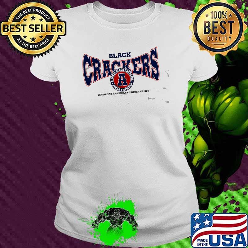 Top atlanta Black Crackers Showcase 1938 Negro American league champs T-Shirt Ladies tee Top atlanta Black Crackers Showcase 1938 Negro American league champs T-Shirt Ladies tee