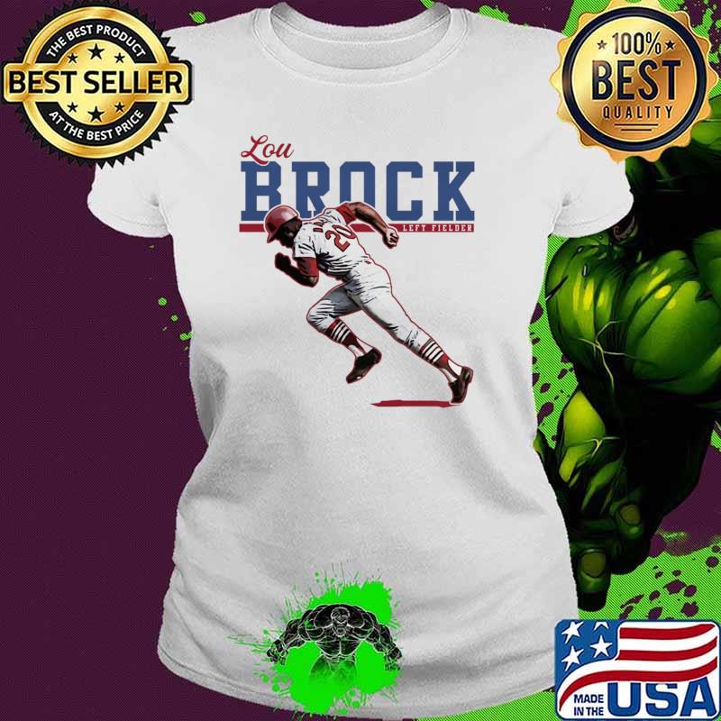 Top lou Brock St.Louis Play T-Shirt Ladies tee Top lou Brock St.Louis Play T-Shirt Ladies tee