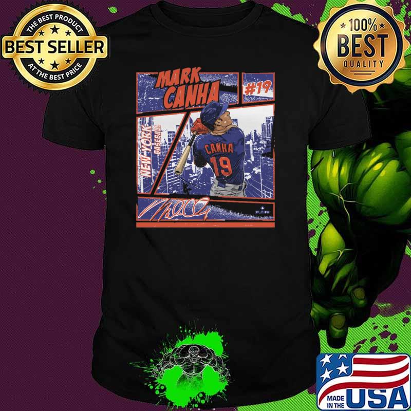 Top mark Canha New York M Comic T-Shirt