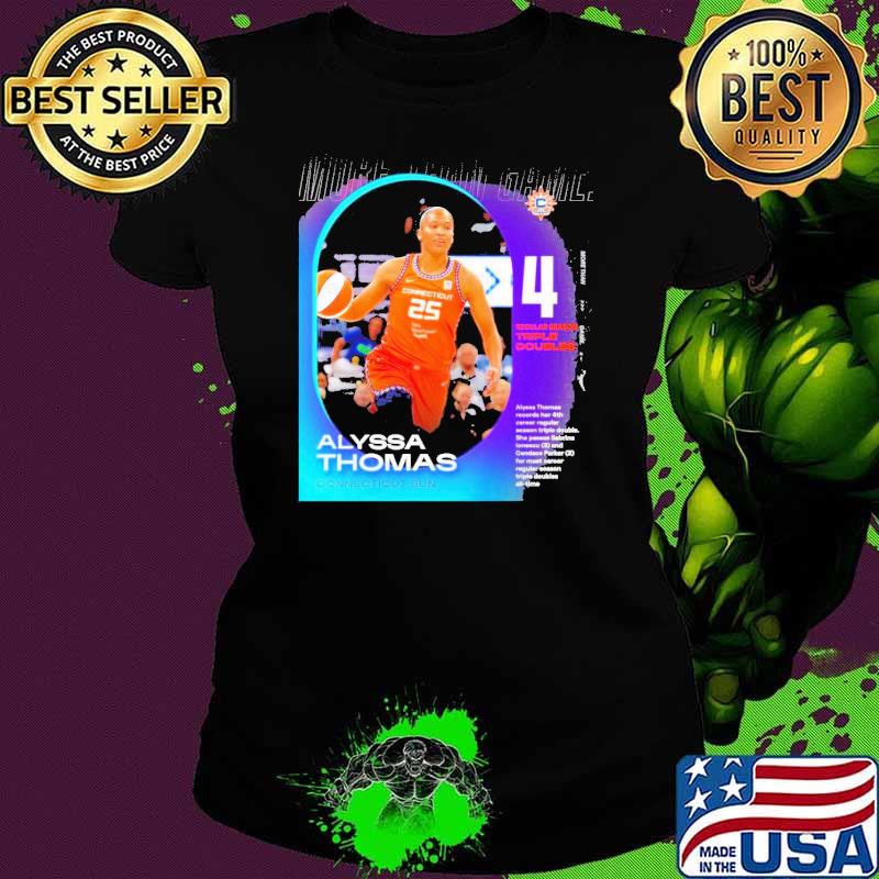 Top nOfficial non-All Star starter Alyssa Thomas breaks career triple double record shirt