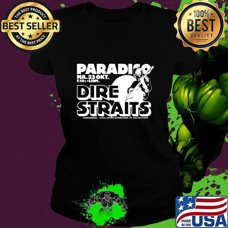 Top paradiso Dire Straits Club 1978 White T-Shirt