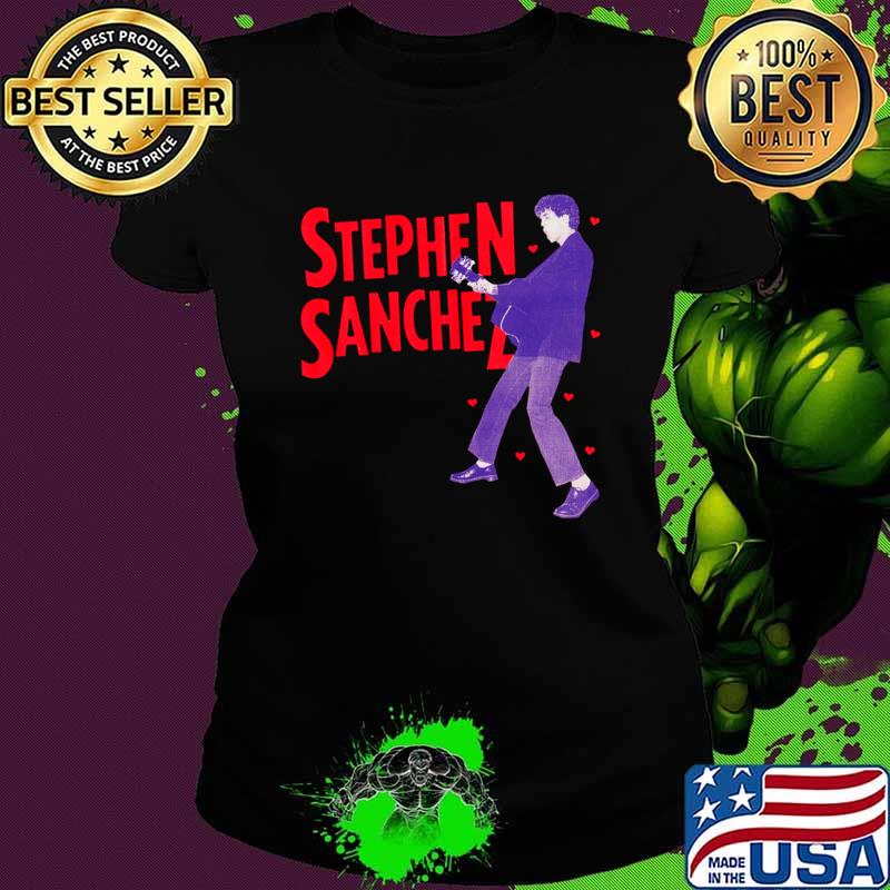 Top stephen Sanchez Play Guitar American singer-songwriter T-Shirt
