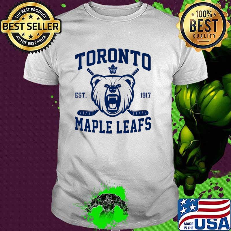 Toronto Maple Leafs Ice Hockey Est 1917 T-Shirt