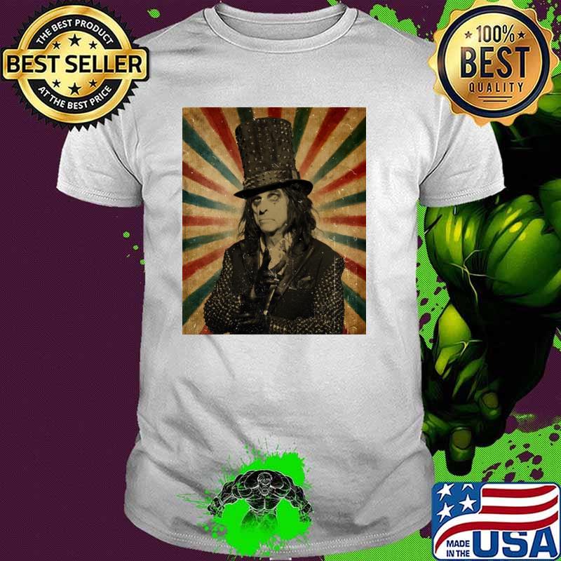 Vincent Damon Furnier Alice Cooper 1948 American Rock Singer T-Shirt