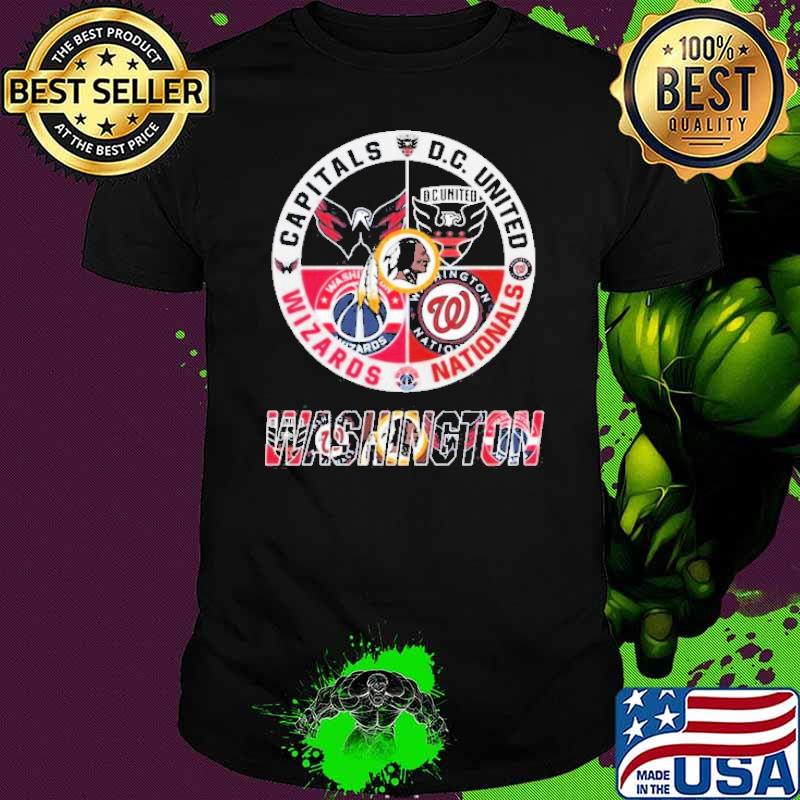 Washington All Team Sports Capitals Dc United Nationals And Wizards s Unisex Washington All Team Sports Capitals Dc United Nationals And Wizards s Unisex