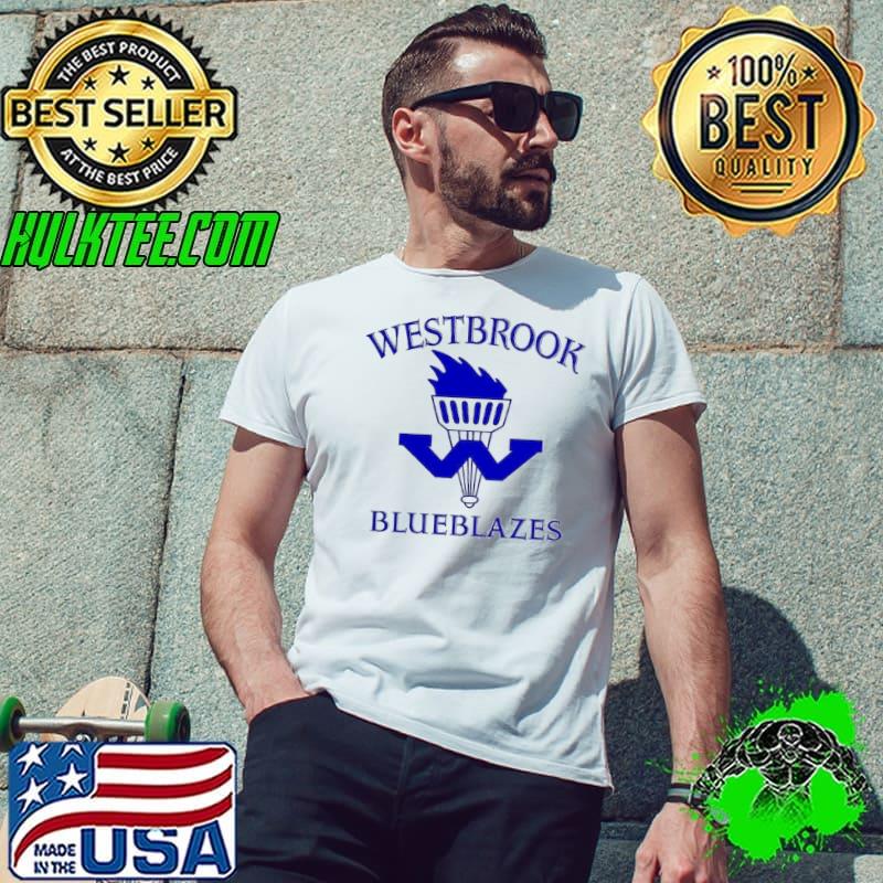 Westbrook blueblazes high school shirt