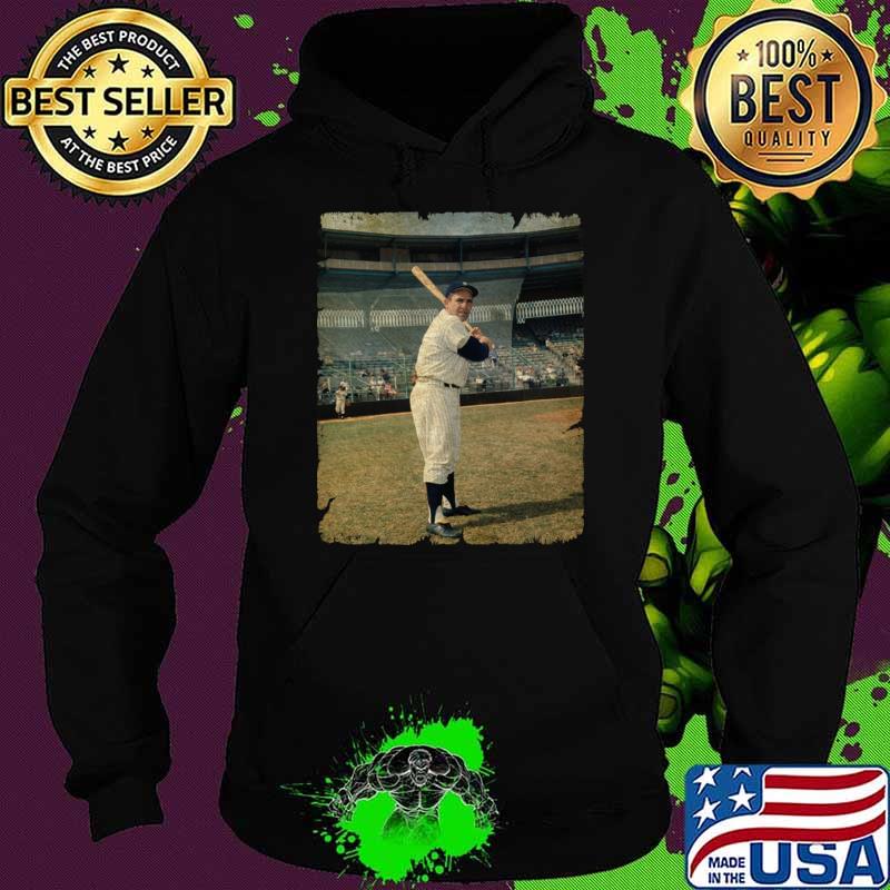Yogi Berra in New York Yankees Baseball American T-Shirt Hoodie Yogi Berra in New York Yankees Baseball American T-Shirt Hoodie