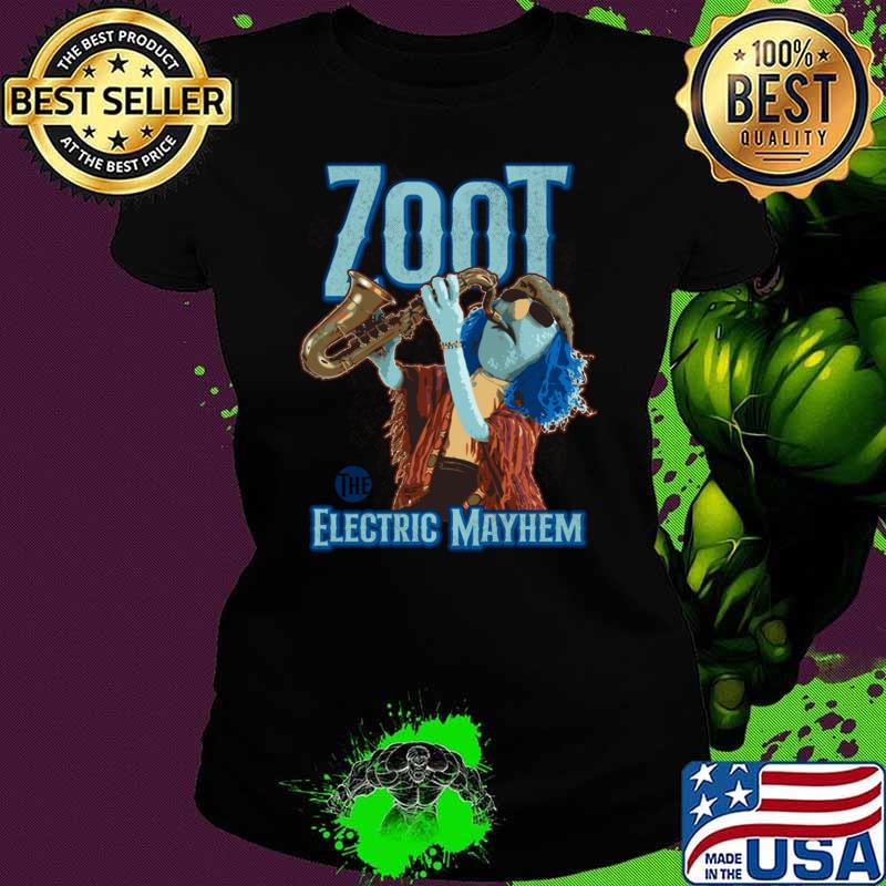 Zoot the electric mayhem blue-haired saxophone T-Shirt