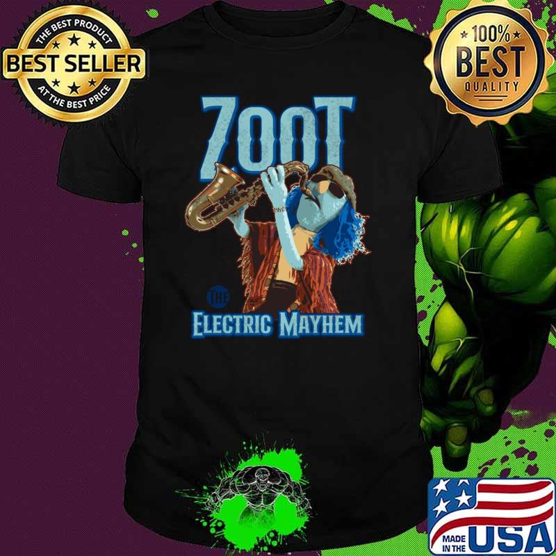Zoot the electric mayhem blue-haired saxophone T-Shirt Unisex Zoot the electric mayhem blue-haired saxophone T-Shirt Unisex