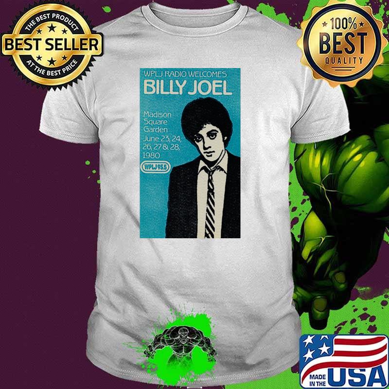 1980 Billy Joel concert Madison Square Garden T-Shirt