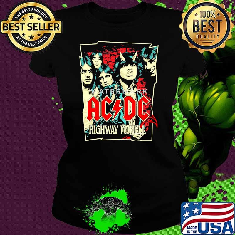 AC DC Logo And Band Highway To Hell Album shirt