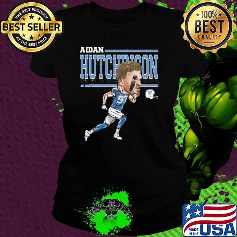 Aidan Hutchinson an American football defensive end for Detroit Cartoon T-Shirt