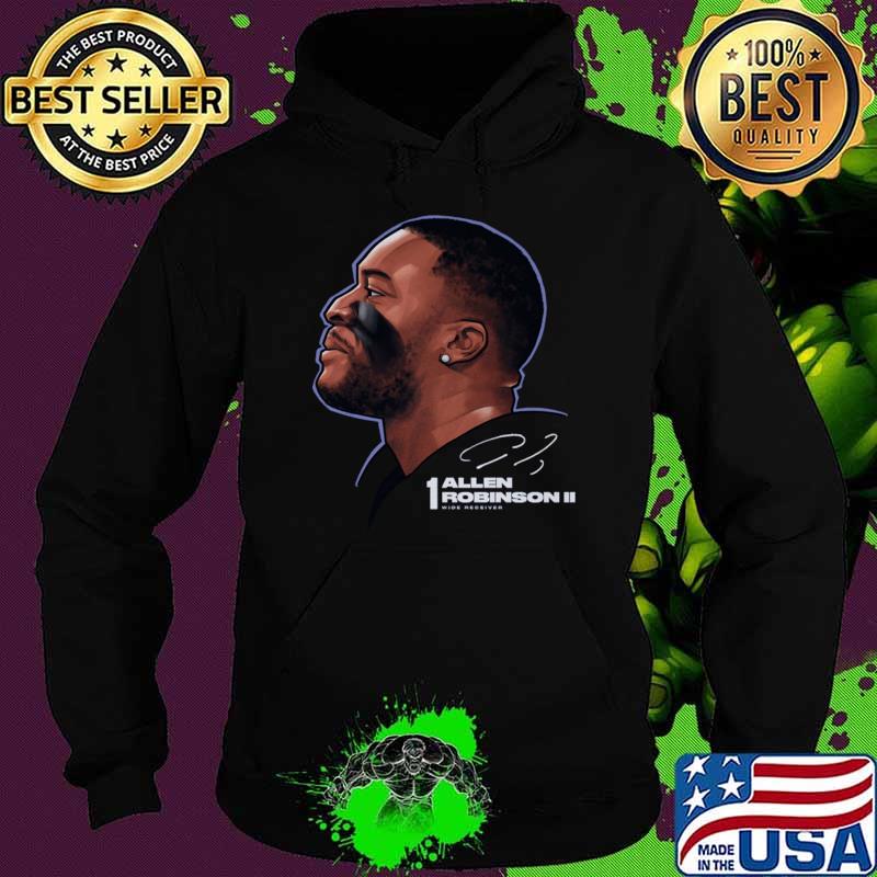 Allen Robinson Signature Los Angeles R Profile Football T-Shirt Hoodie Allen Robinson Signature Los Angeles R Profile Football T-Shirt Hoodie