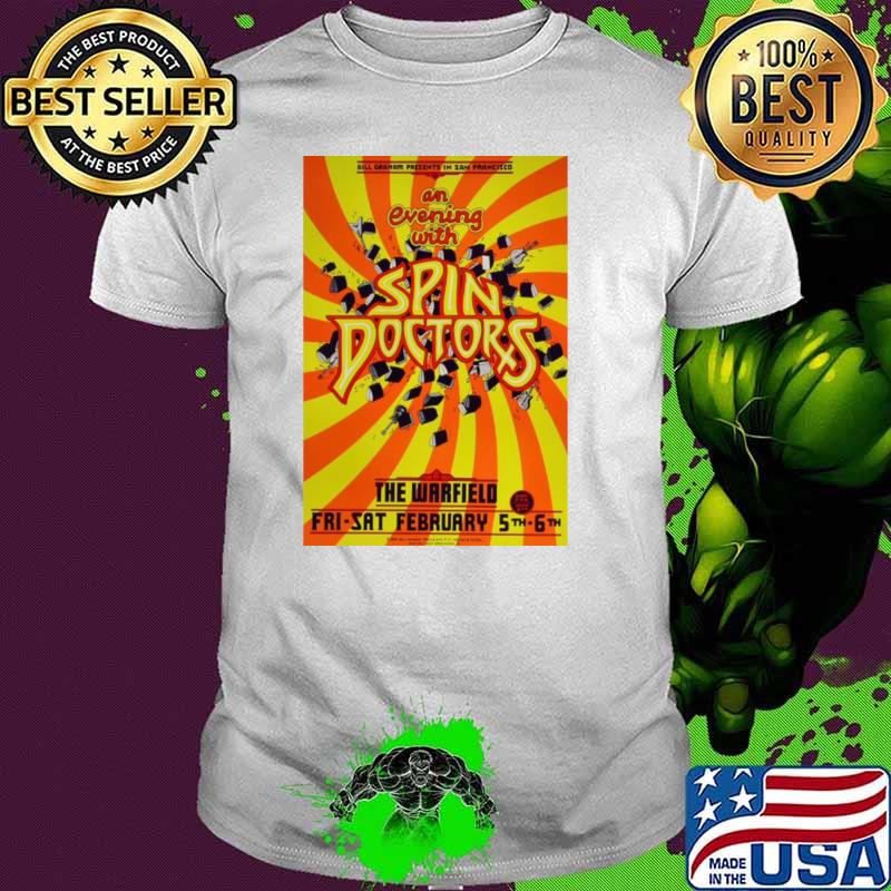 An Evening With Spin Doctors The Warfield Concert T-Shirt