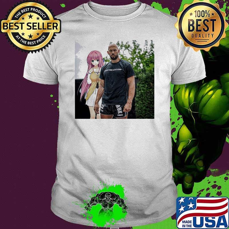Andrew Tate GM With Anime Girl shirt
