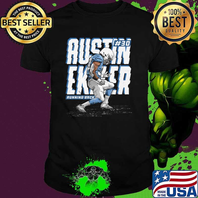 Austin Ekeler American 30 football running back for the Los Angeles Chargers Celebration T-Shirt Unisex Austin Ekeler American 30 football running back for the Los Angeles Chargers Celebration T-Shirt Unisex