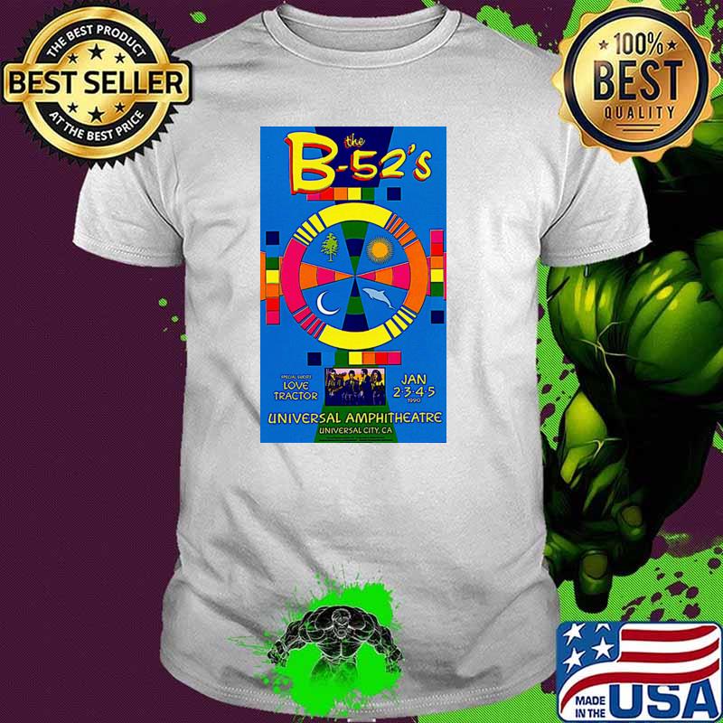 B-52s concert love tractor universal amphitheatre T-Shirt