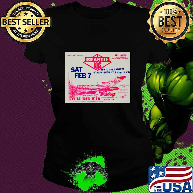 Beastie Boys with special guest fishbone concert announcement T-Shirt