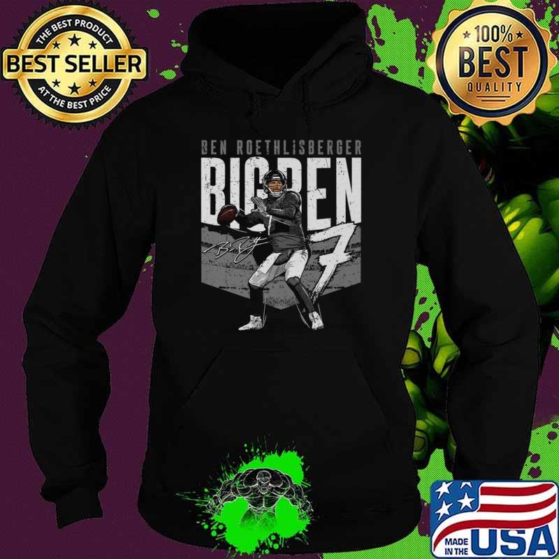 Ben Roethlisberger an American former football quarterback signature Pittsburgh Big Ben T-Shirt Hoodie Ben Roethlisberger an American former football quarterback signature Pittsburgh Big Ben T-Shirt Hoodie