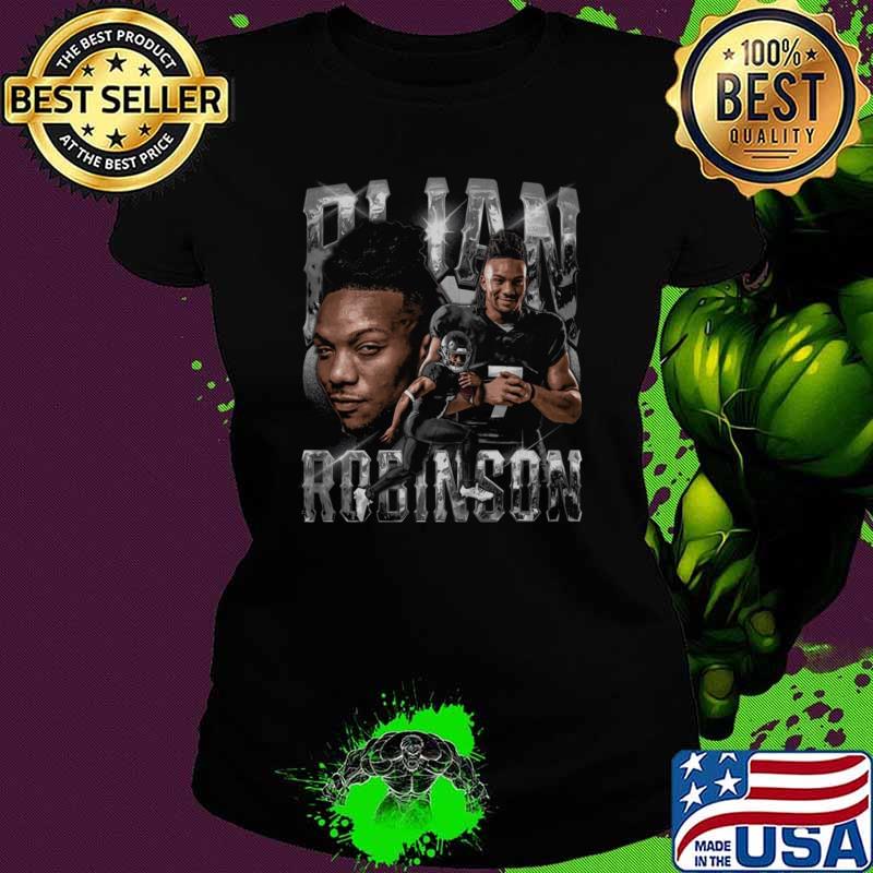 Bijan Robinson an American football running back for the Atlanta Falcons NFL T-Shirt