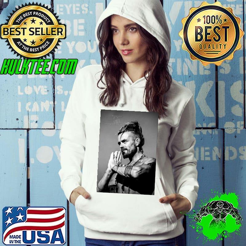 Black And White Xavier Rudd Shirt (watermarked) Hoodie Black And White Xavier Rudd Shirt (watermarked) Hoodie