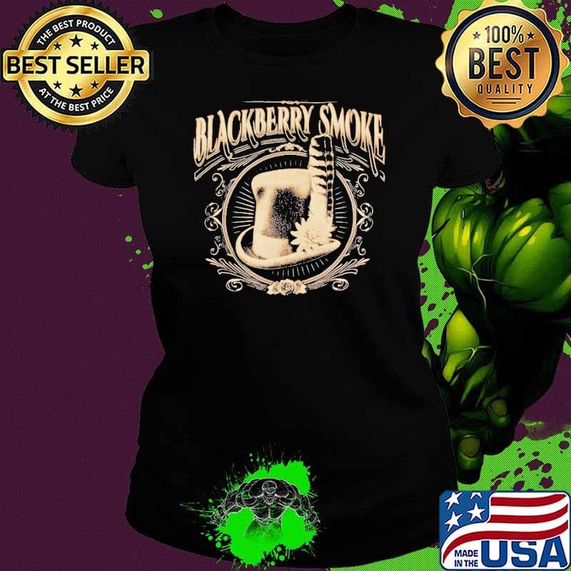 Blackberry Smoke Top Hat 2015 Eu Tour Shirt