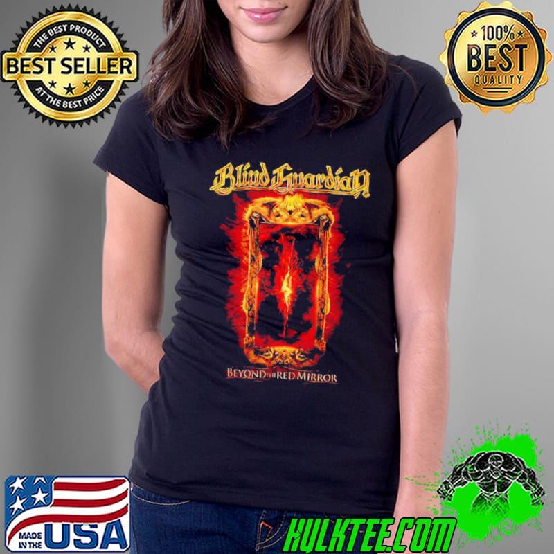 Blind Guardian Retro 90s Band Beyond The Red Mirror Shirt Ladies Tee Blind Guardian Retro 90s Band Beyond The Red Mirror Shirt Ladies Tee