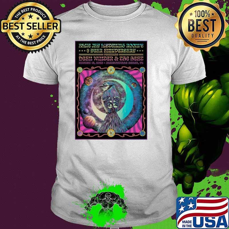 Blue Jay Listening Room’s 6th Anniversary Jacksonville Beach August 18 2023 Shirt