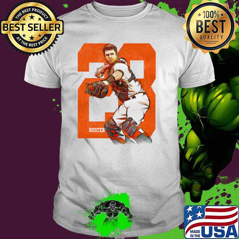 Buster Posey An American Baseball San Francisco Sketch T-Shirt
