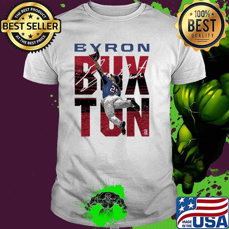 Byron Buxton American professional baseball center fielder signature Minnesota Diving Catch T-Shirt