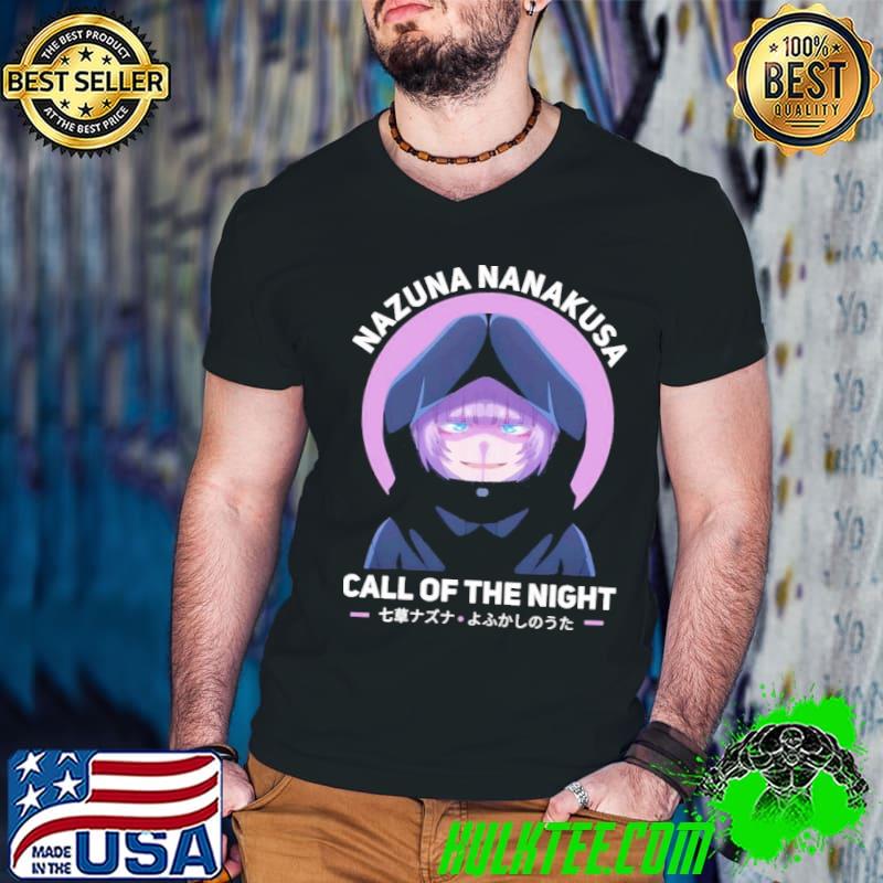 Call Of The Night Scary Nazuna Halloween Shirt