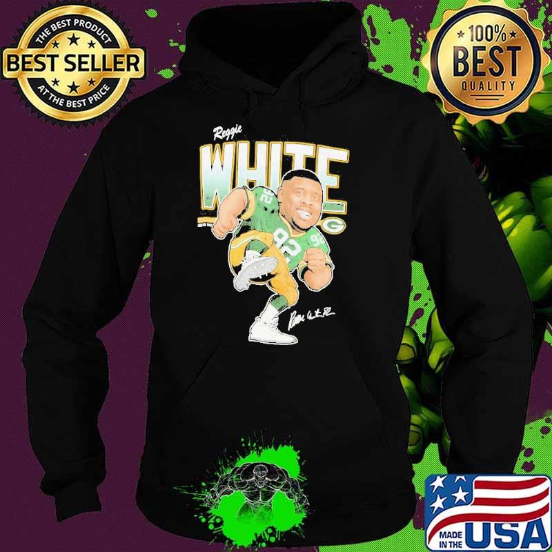 Caricatures Green Bay Packers Reggie White Shirt Hoodie Caricatures Green Bay Packers Reggie White Shirt Hoodie