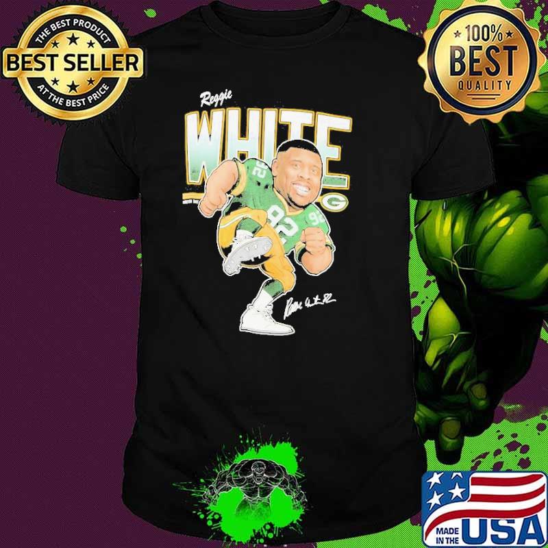 Caricatures Green Bay Packers Reggie White Shirt Unisex Caricatures Green Bay Packers Reggie White Shirt Unisex