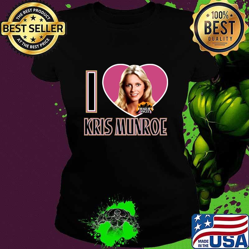 Charlies Angels I love Kris Munroe retro 70s 80s T-Shirt
