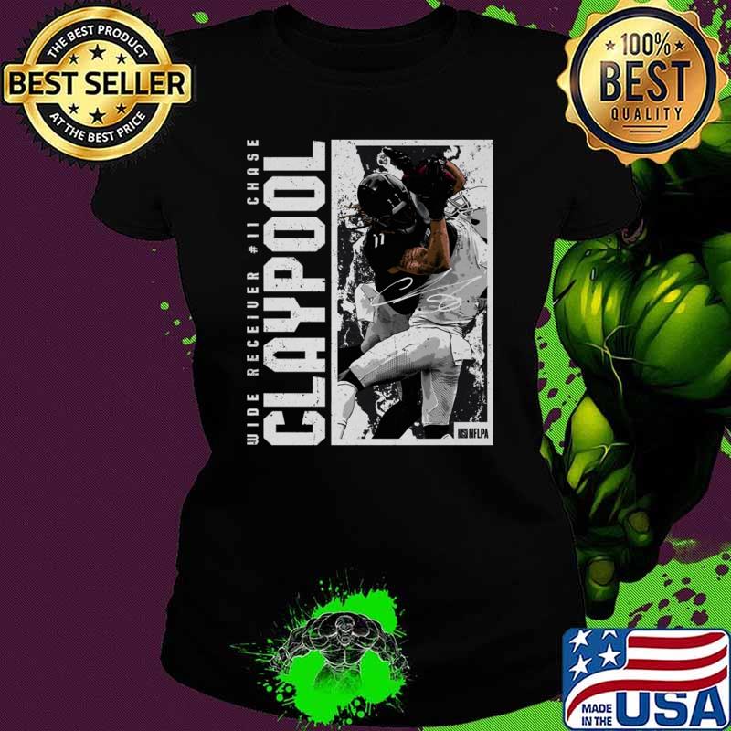 Chase Claypool Wide Receiver Chase Signature Pittsburgh Catch T-Shirt