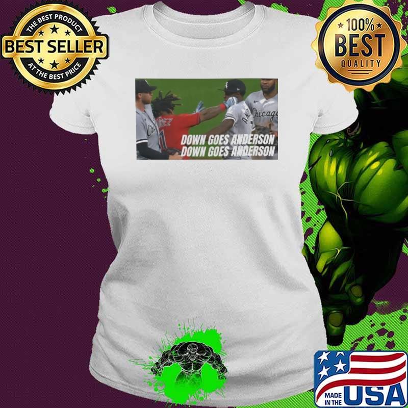 Cleveland Guardians Jose Ramirez Tim Anderson Baseball Fight Shirt Ladies tee Cleveland Guardians Jose Ramirez Tim Anderson Baseball Fight Shirt Ladies tee