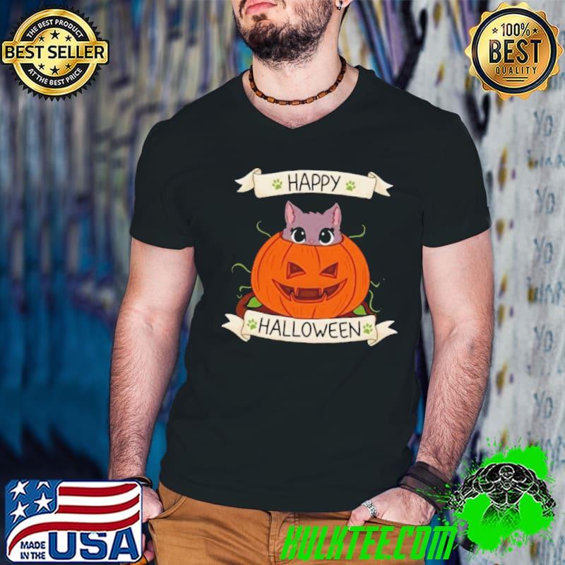 Cute Cat in Pumpkin – Halloween Shirt Cute Cat in Pumpkin – Halloween Shirt