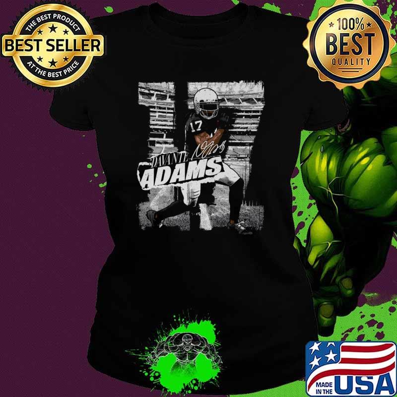 Davante Adams Signature American football wide receiver for the Las Vegas Rough T-Shirt