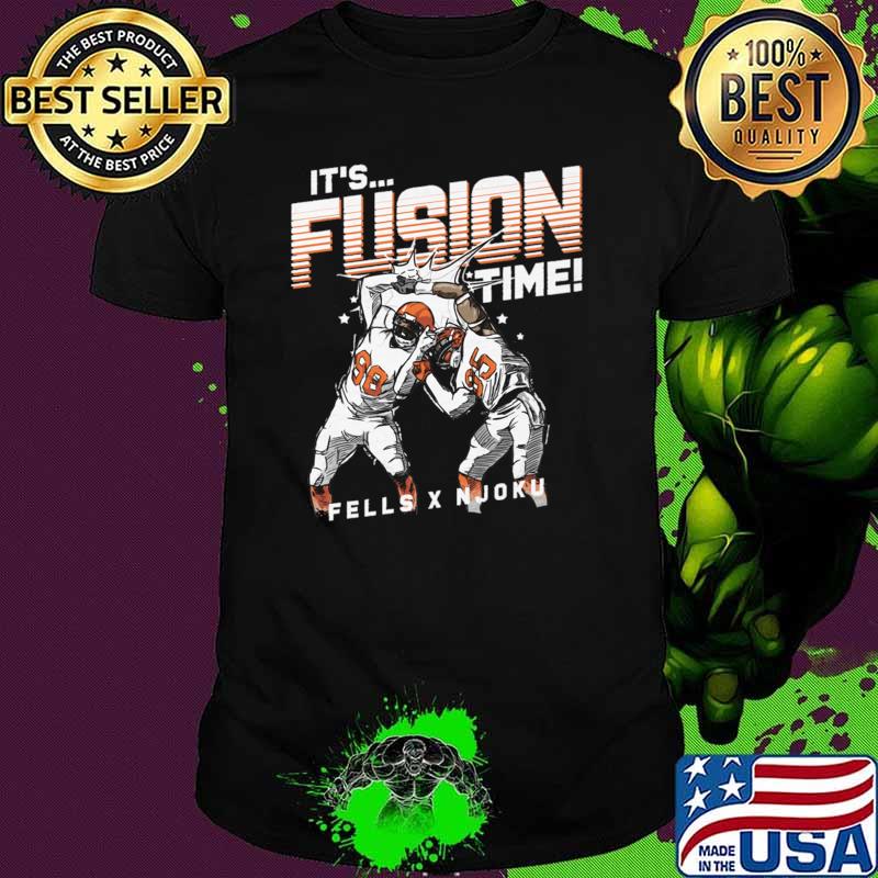 David Njoku & Darren Fells Cleveland It's Fusion Time Celebration T-Shirt Unisex David Njoku & Darren Fells Cleveland It's Fusion Time Celebration T-Shirt Unisex